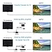 2019 Newest TV Antenna,Indoor Amplified Digital HDTV Antenna 120+ Mile Range with 4K 1080P HD VHF UHF Freeview TV for Life Local Channels Broadcast for All Types of Home Smart Television (Black)
