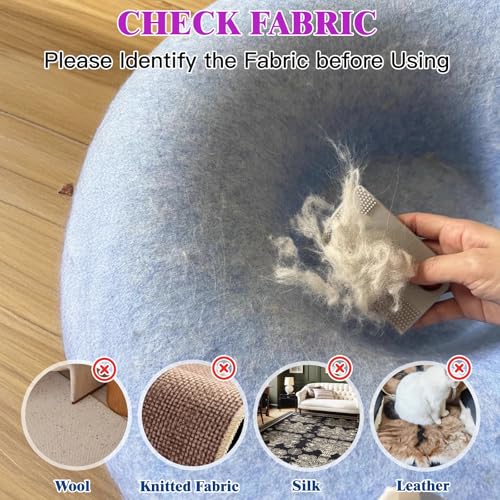 Carpet Rake with 57" Long Handle for Dog Hair Remover,Double Sided,Push or Pull,Easy to Work,Upgrated Carpet Brush for Pet Hair,Reusable Lint Rollers