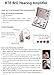 Personal Sound Amplifier. The most affordable with best quality hearing helper. Behind The Ear, Easy To Use, Clear Sound, Fit Both Ears, Energy-Saving Technology, with 4 ear buds (Large, Medium, Small and Mini) to fit most customers. New flexible tube best fit over ear. Ear buds made from special soft rubber that’s comfortable. One LR44 / 357 / 76 button cell battery included(20 hours). PR44 / 675 button cell battery available for purchase separately (100 hours).