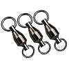 JSHANMEI-10-30-Packed-100-Copper-High-Strength-Ball-Bearing-Swivels-Welded-Rings-Fishing-Tackle-Swivels-Accessory-Connectors-Saltwater-35LB-to-390LB