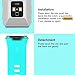 Hotodeal For Fitbit Ionic Bands Waterproof, Replacement Sport Strap Accessory Wristbands for Ionic Fitbit Smartwatch, 13 Classic Colors, Teal, Large