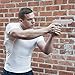 ConcealmentClothes Men’s Concealed Carry CCW Holster Shirt for Pistols & Accessories, V-Neck, White, 2XL