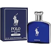 RALPH LAUREN FRAGRANCES - Polo Blue - Eau de Parfum - Men's Cologne - Aquatic & Fresh - With Citrus, Bergamot, and Vetiver - Medium Intensity