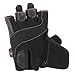 Contraband Pink Label 5137 Womens Weight Lifting Gloves w/ Grip-Lock Padding (PAIR) (Black, X-Small)