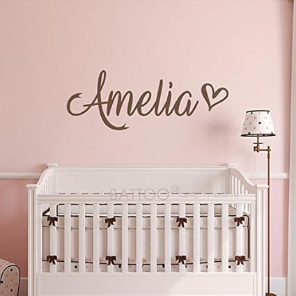 nursery name decor