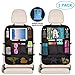 Car Organizer Back Seat - Car Accessories Storage Organizer with Touchscreen Tablet Holder & Multi-Pocket - Car Seat Back Protector Kick Mats - Automotive Travel Accessories for Kids Toddlers (2 Pack)