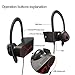 Bluetooth Headphones, LoHi Bluetooth V4.1 Wireless HD Stereo Powersports Accessories Over-Ear Audio & Video Accessories for Gym Running Workout 8 Hour (Bluetooth Headphone)