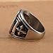 St Benedict Exorcism Stainless Steel Ring Demon Protection Ghost Hunter,8