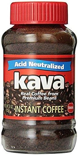 KAVA Instant Coffee, 4 Ounce Glass Jar
