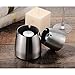 YCOCO Stainless Steel Indoor Outdoor Ashtray with Lid,Tabletop Round Stainless Steel Windproof Cigarette Ash Tray for Patio, Home and Office,Small,Pack of 1