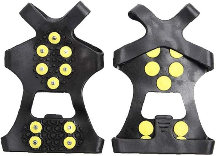 1Pair Non Slip Shoe Cover Ice Snow Grips Over Shoe Boot Traction Cleat