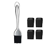 Aminno Silicone Basting Pastry Brush Set of