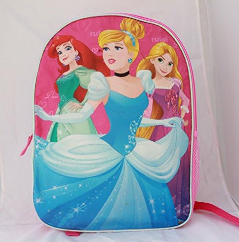 Princess Little Girls Kids Backpack School Bookbag Pink
