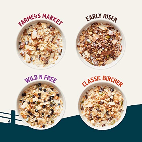 Seven Sundays Muesli Cereal Variety Pack 4 Count, 12 Oz Bag