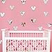 20PCS Of Mirror Wall Stickers Cute Mickey Mouse Crystal Mirror Stickers Acrylic 3D Decorative Stickers For Kids Room Nursery Deco (Silver)