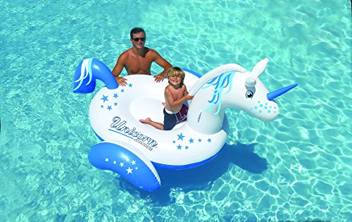 Swimline 90708 Giant Unicorn Ride-On Ride On