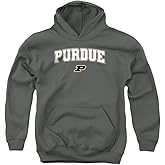 LOGOVISION Purdue University Arch Logo Secondary Youth Kids Boy/Girls Pull-Over Hoodie