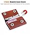 iPhone 7 Plus Belt Case Clip Holster Pouch,PU Leather Carrying Case Smartphone Sleeve Cover Case Loop Men’s Wallet Case Belt for Samsung Note 5 4 3 S6 Edge Plus LG G4 G5 Google Nexus 6P MOTO G4-Brown