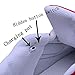 Odema Men USB Charging LED Sport Shoes Flashing Sneakers