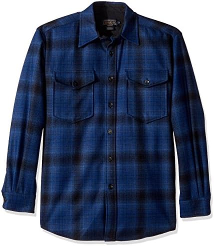 Pendleton Men's Long Sleeve Button Front Classic-Fit Guide Shirt