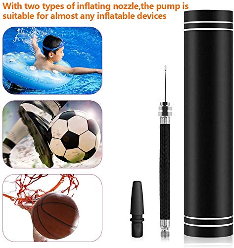 Automatic Electric Ball Pump, Air Pump with Needle and Nozzle for Balls, Basketball, Soccer, Volleyball, Football, Rugby, Inflatables and More, Built-in Digital Pressure Gauge - Thumbnail 5