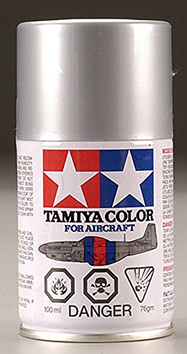 Tamiya 86512 AS-12 Spray Bare Metal Silver 3 oz