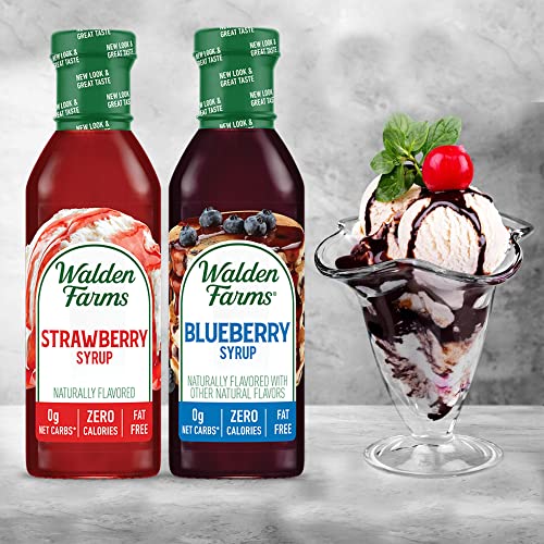 Walden Farms Variety Pack Syrups, 12 oz, 0g Net Carbs Keto Friendly