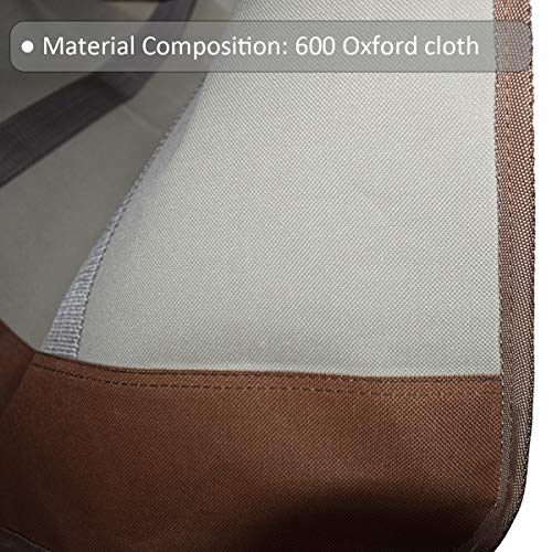 KINGEE Kaminholztasche Allzweckkorb Aus Oxford, Holztasche Korb Für Kaminholz, Faltbarer Aufbewahrungskorb Mit Griffen… – Bild 3