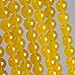 MJDCB Natural Yellow Jade Round Loose Beads for Jewelry Making DIY Bracelet Necklace (10mm)