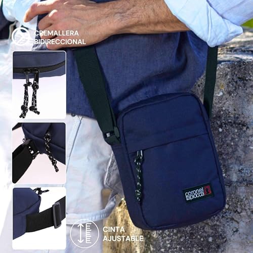 Coronel Tapioca - Malas Bandoleiras Masculinas - Malas Masculinas - Malas Bandoleiras Masculinas