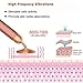 2-IN-1 Jade Roller Face Massager, Electric Nature Rose Quartz Beauty Bar Facial Roller Kit, Arm Eye Nose Massage Stone for Face Lift,Anti-Aging,Anti-Wrinkles,Skin Tightening,Face Firming