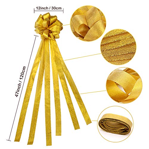 6 Wmbetter+Christmas+Streamer+Wreath+Bow+Decoration