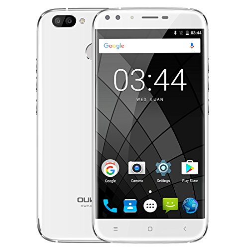 OUKITEL U22 2GB+16GB 5.5 Inch Android 7.0 MTK6850A Quad Core up to 1.3GHz WCDMA & GSM (White)