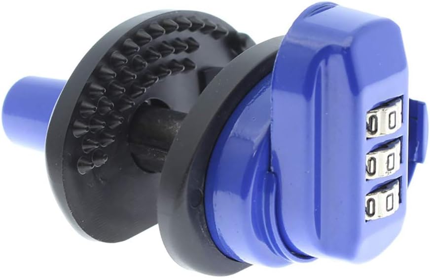 YATEK Weapon Lock with 3-digit Combination, made of steel and sturdy rubber grip to prevent the trigger of your weapon from being damaged