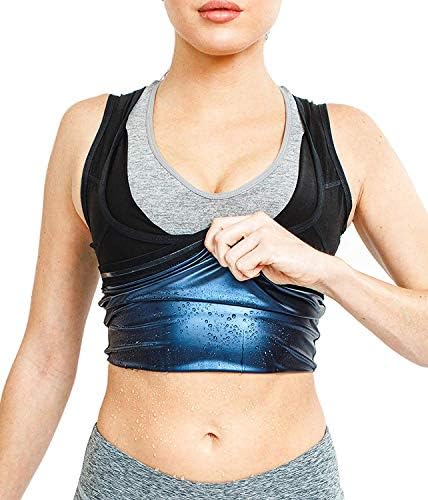 Chhel Sweat Shaper Vest for Women, Polymer Shapewear, Workout Tank top for Weight Loss