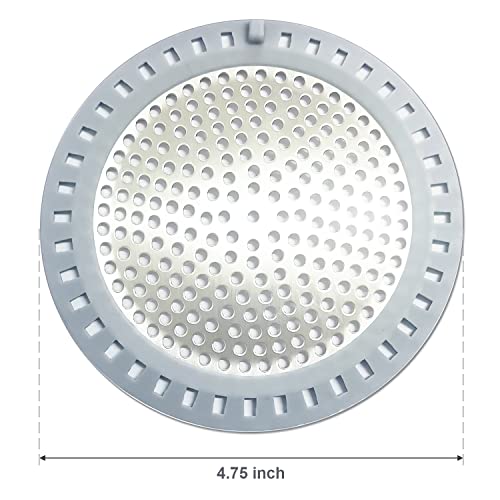 Seatery 2PCS Shower Drain Hair Catcher/Strainer/Cover/Filter/Trap ...