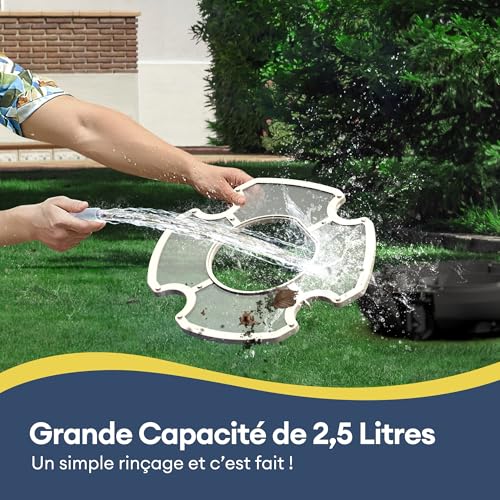 Ultenic Pooleco 10 Robot Swimming Pool, 90 Min, 80 m², Wireless Pool Robot, Self Parking, 3 Hours Quick Charge, Hookless Recovery Design, Suitable for a Wide Range of Pools