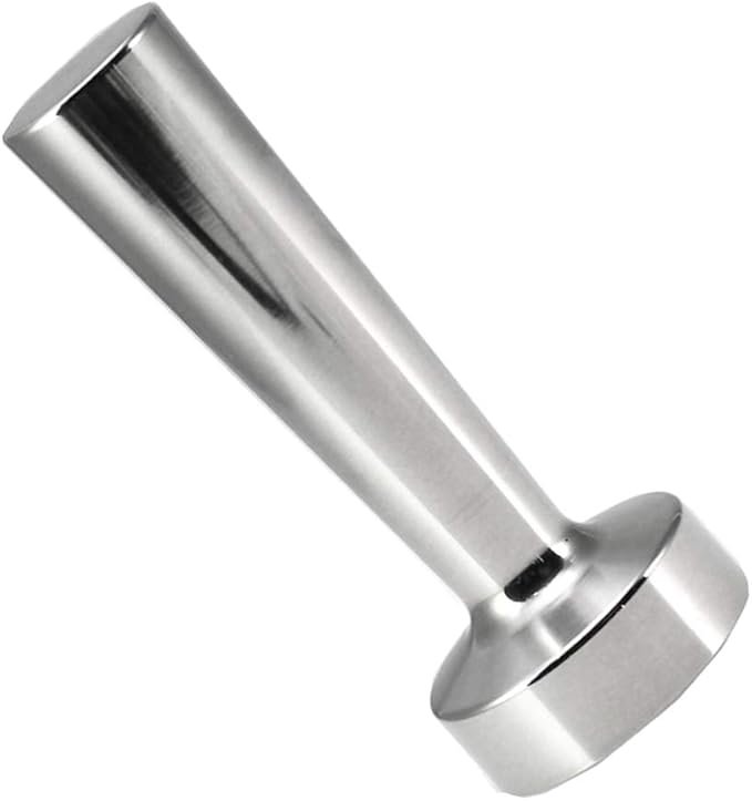 Calcadeira de café expresso homozy em aço inoxidável compatível com