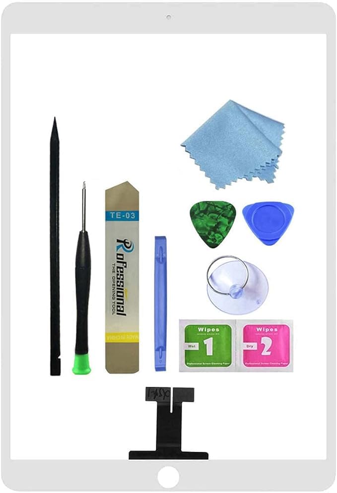Photo 1 of Zentop for White iPad Air 3 3rd Generation 2019 10.5 inch Touch Screen Digitizer Glass Replacement (Not LCD) Modle A2152 A2123 A2153 A2154 with Toolkit.
