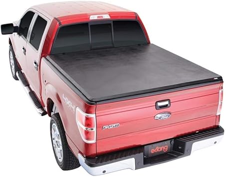 Amazon Com Extang 72931 Emax Tonno Tonneau Cover Black Vinyl W O Rail System Emax Tonno Tonneau Cover Automotive