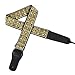 CLOUDMUSIC Guitar Strap Jacquard Weave Strap With Leather Ends Vintage Classical Pattern Design Guitar Picks Free (Vintage Classical Pattern Design 36)