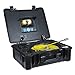 GooQee Sewer Camera Drain Pipe Inspection - Underwater Vent Video Endoscope Sony CCD Head Ø0.9 inch - 130ft Fiberglass Push Cable - 7 inch DVR with 8G SD Card - PIC001 (40m + Distance Counter)