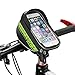 MOREZONE Bike Bag, Cycling Bicycle Frame Bags Phone Mount Holder For Cellphone Below 5.5 inch Top Tube Handlebars Bag