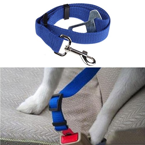 Anboo Adjustable Pet Dog Cat Seat belt Safety Leads Car Vehicle Seat