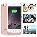 BoxLegend 3000mAh Polymer Battery Charger Charging Case for iphone 6/6s - Rose Gold