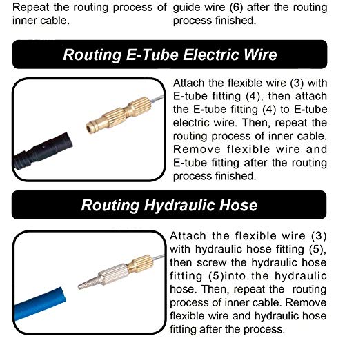 Demeras Fiets Interne Kabel Routing Tool Shift Kabel met Magneet Voor MTB Racefiets - Image 7