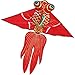 Hengda Kite Fish Kite for Girls Boys Let Fish Swim in Sky Kite with 30m Line