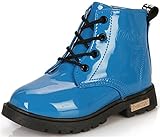 PPXID Boy's Girl's Waterproof Lace-Up Boots(Baby boy/Baby girl/Toddler/Little Kid/Big Kid)