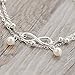 Simsly Anklets Bracelet Beach with Beads Ankle Foot Chain for Women and Girls JL-0154 (Silver)