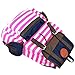 Rbenxia Canvas Backpack School Bag Stripe School College Bag Unisex